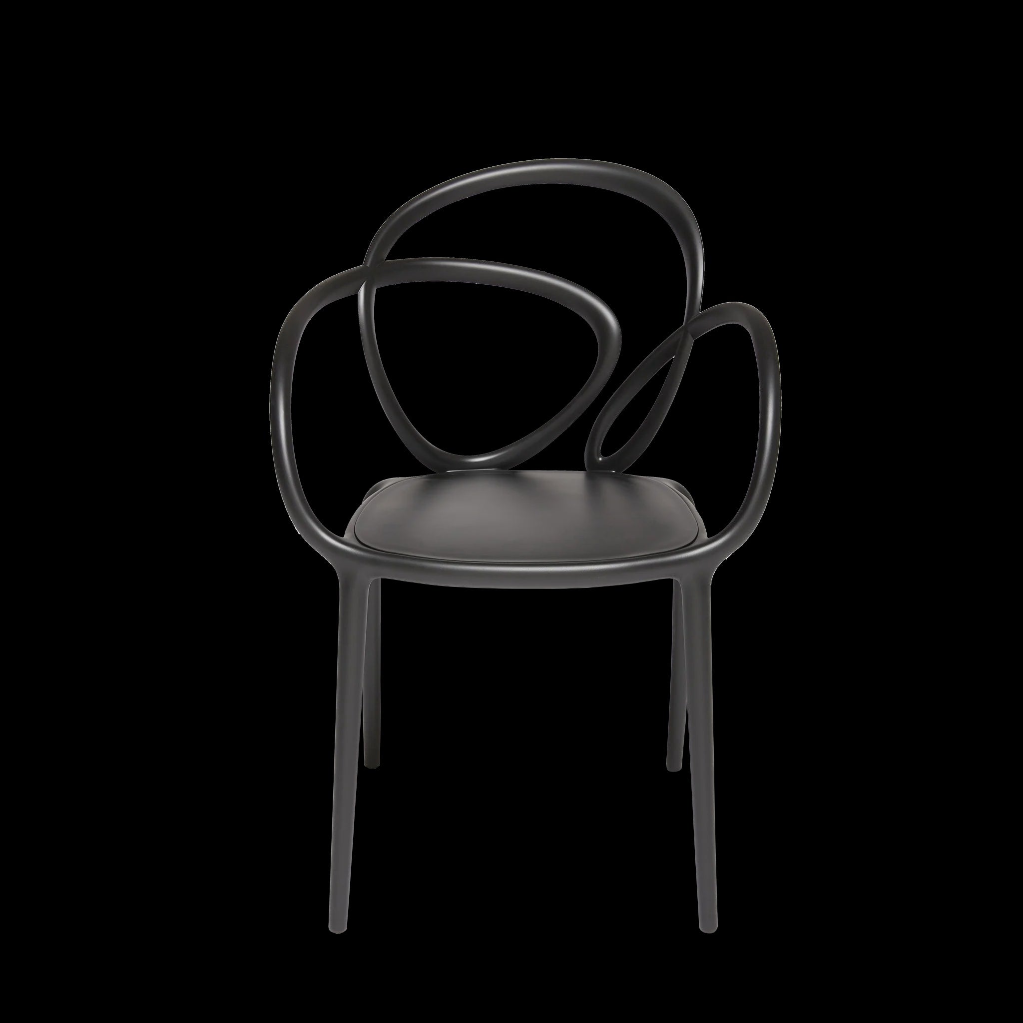 Qeeboo Loop Chair Black - Single