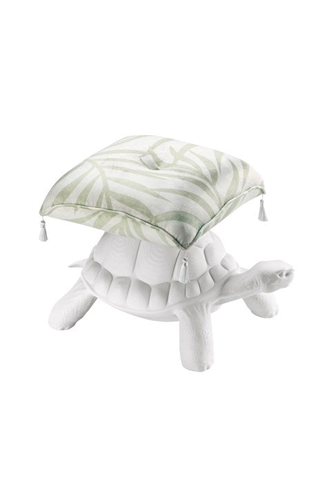 Qeeboo Turtle Pouf White