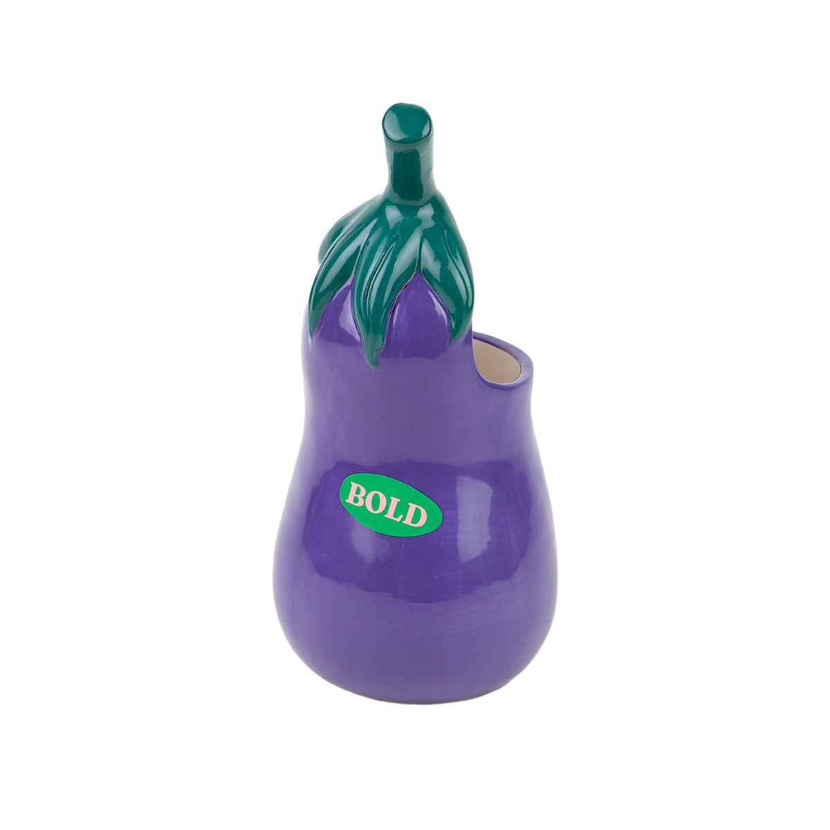 Doiy: Eggplant Utensil Pot