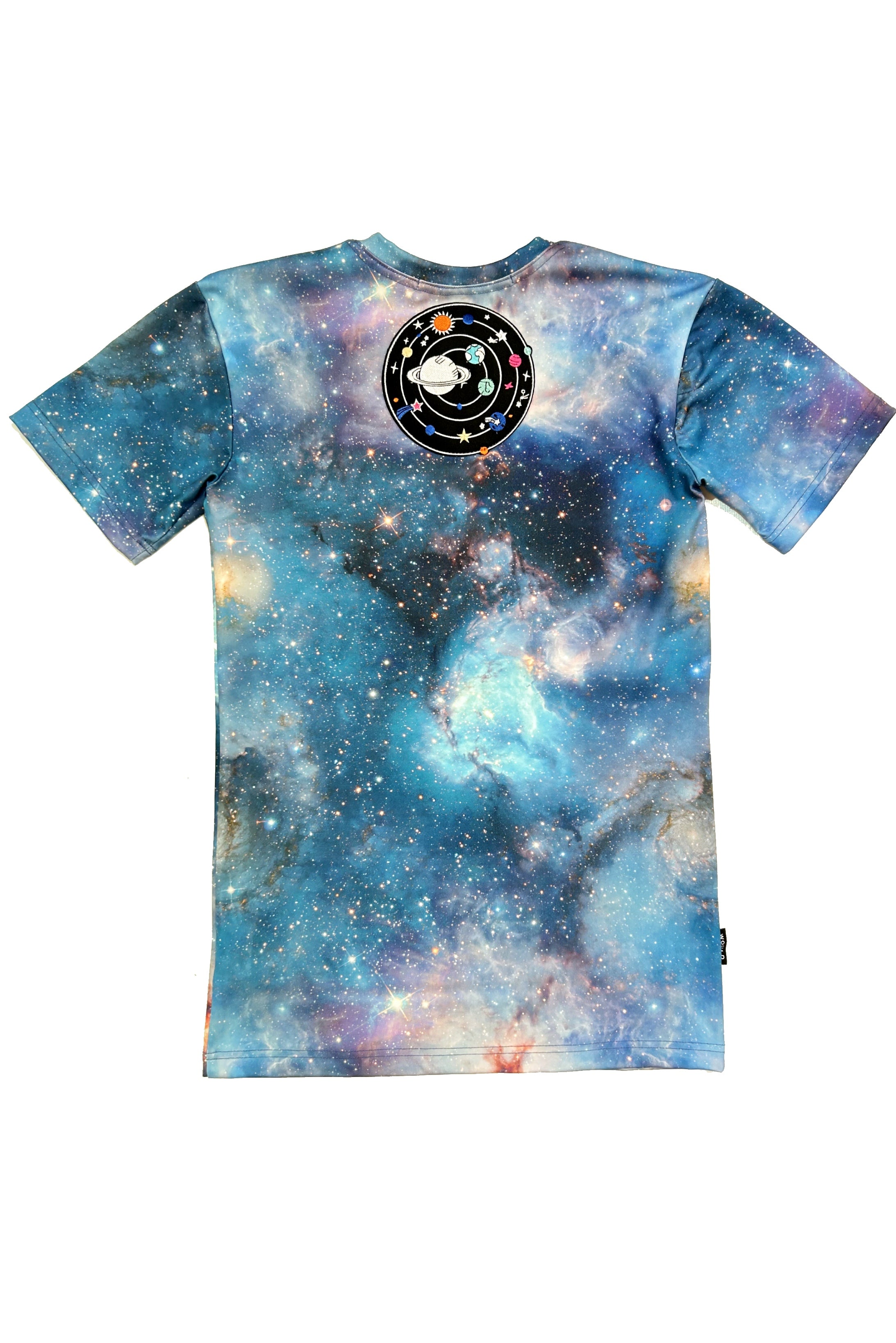 WORLD 5065 Galaxy T-Shirt Light Bright w/ Solar System (UNISEX)