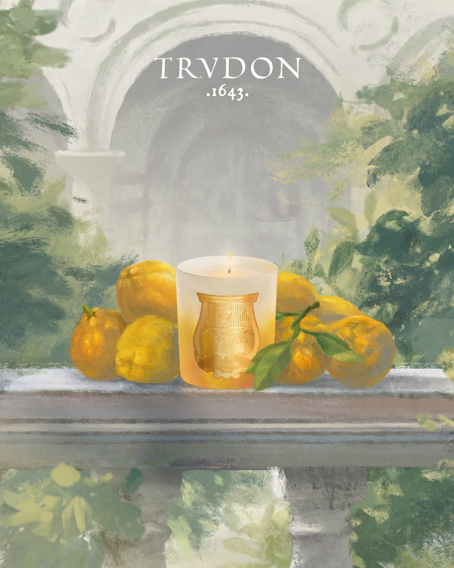 TRUDON CANDLE 270g  DE ORO