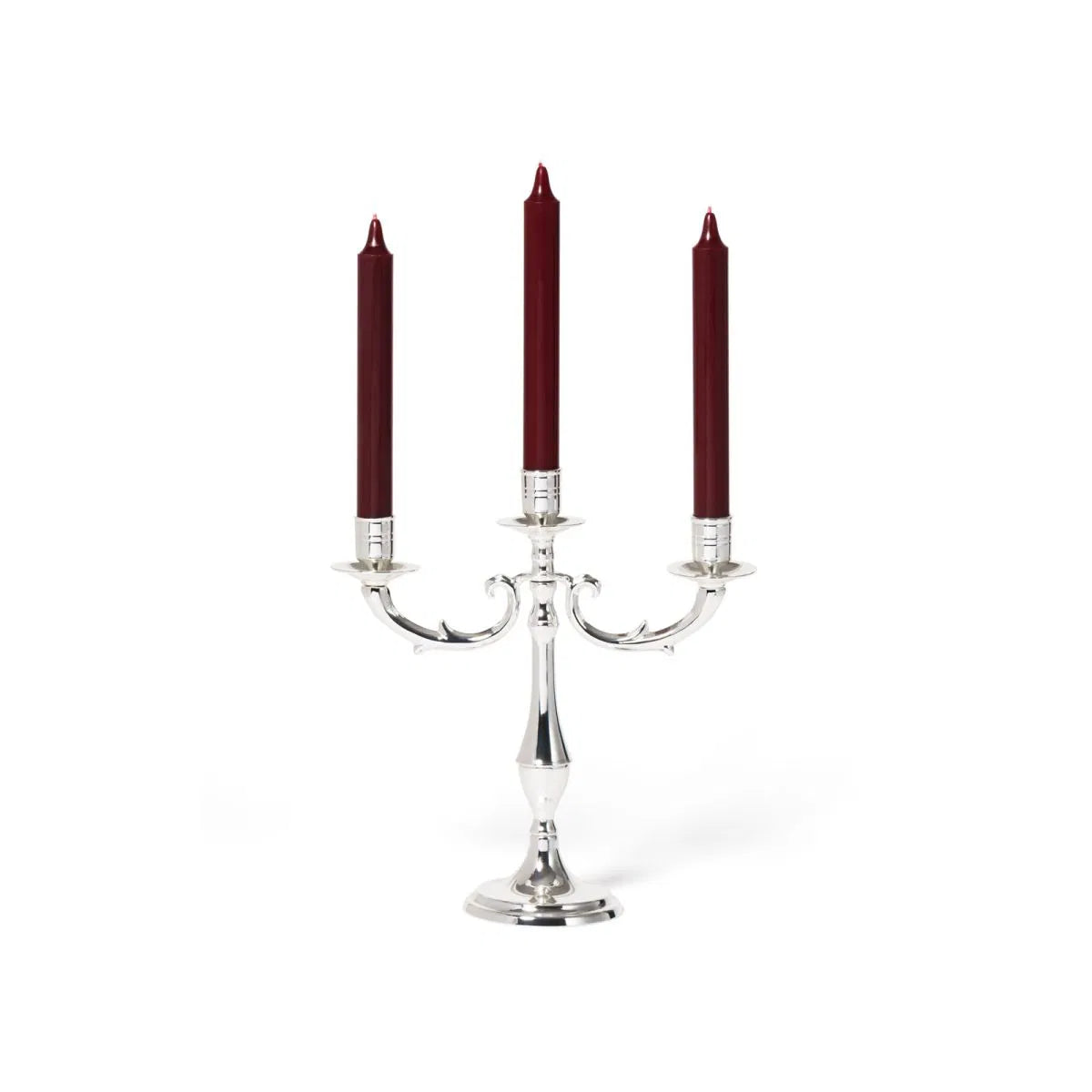 Cire Trudon Silver 3 Branch Candelabra