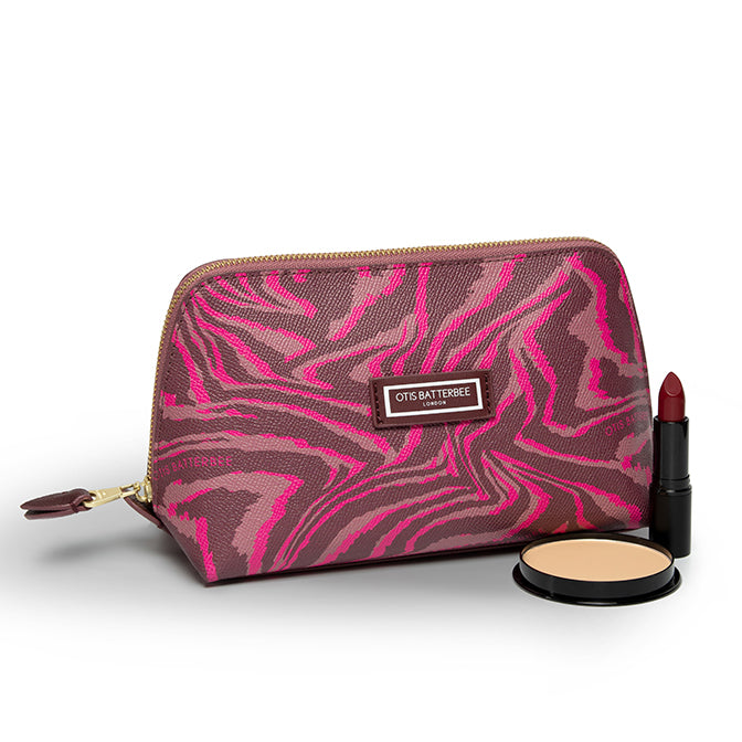 Otis Batterbee - Large Beauty Bag Ruby Tiger