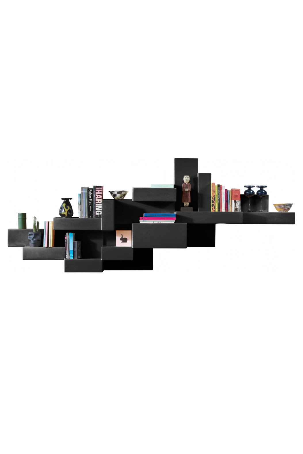 Qeeboo Primitive Bookshelf Black