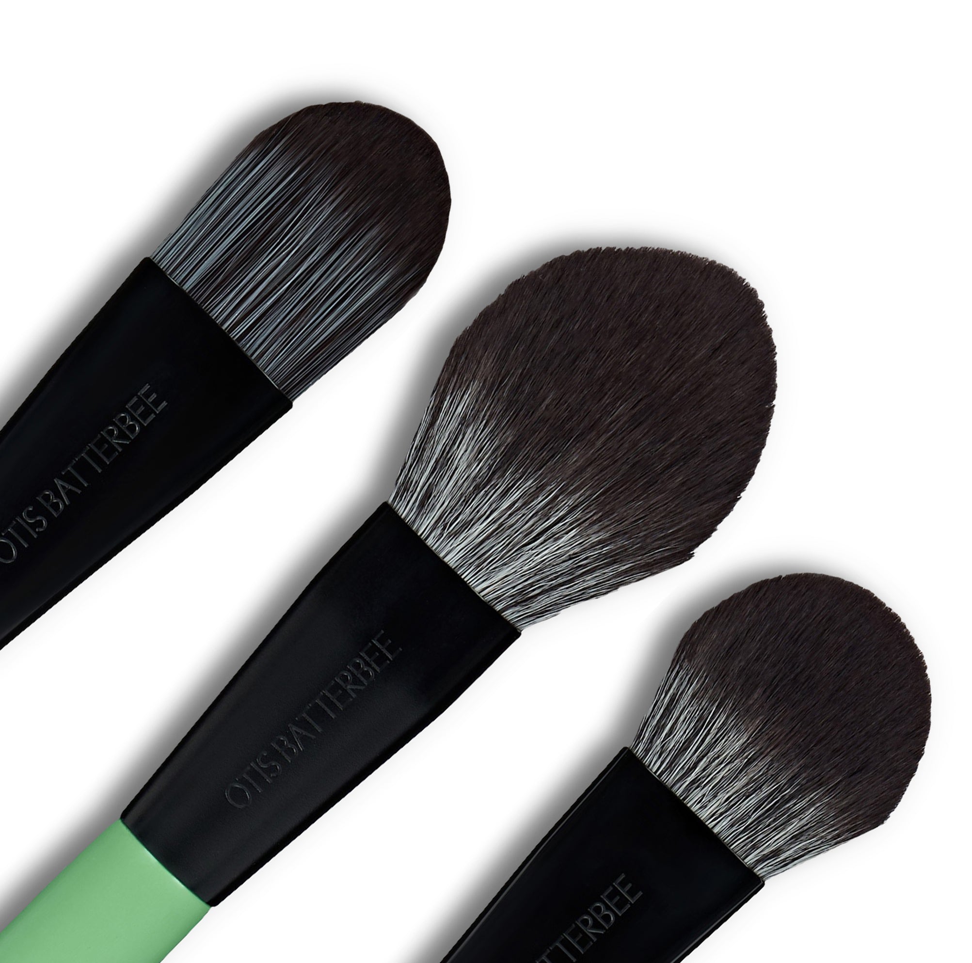 Otis Batterbee - Face Makeup Brush Set Verde Green