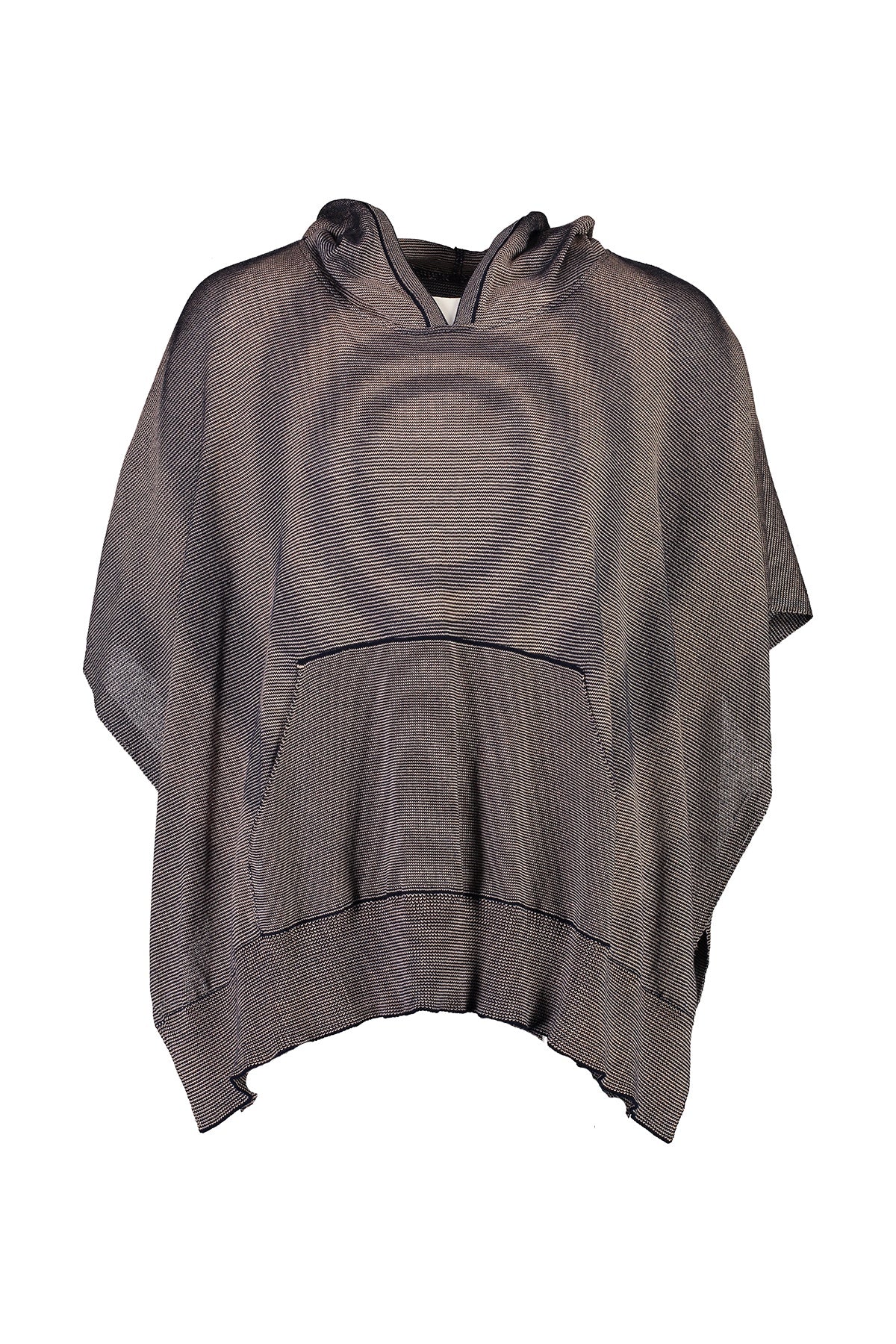 WORLD 4552 Stand Up Hoodie Poncho