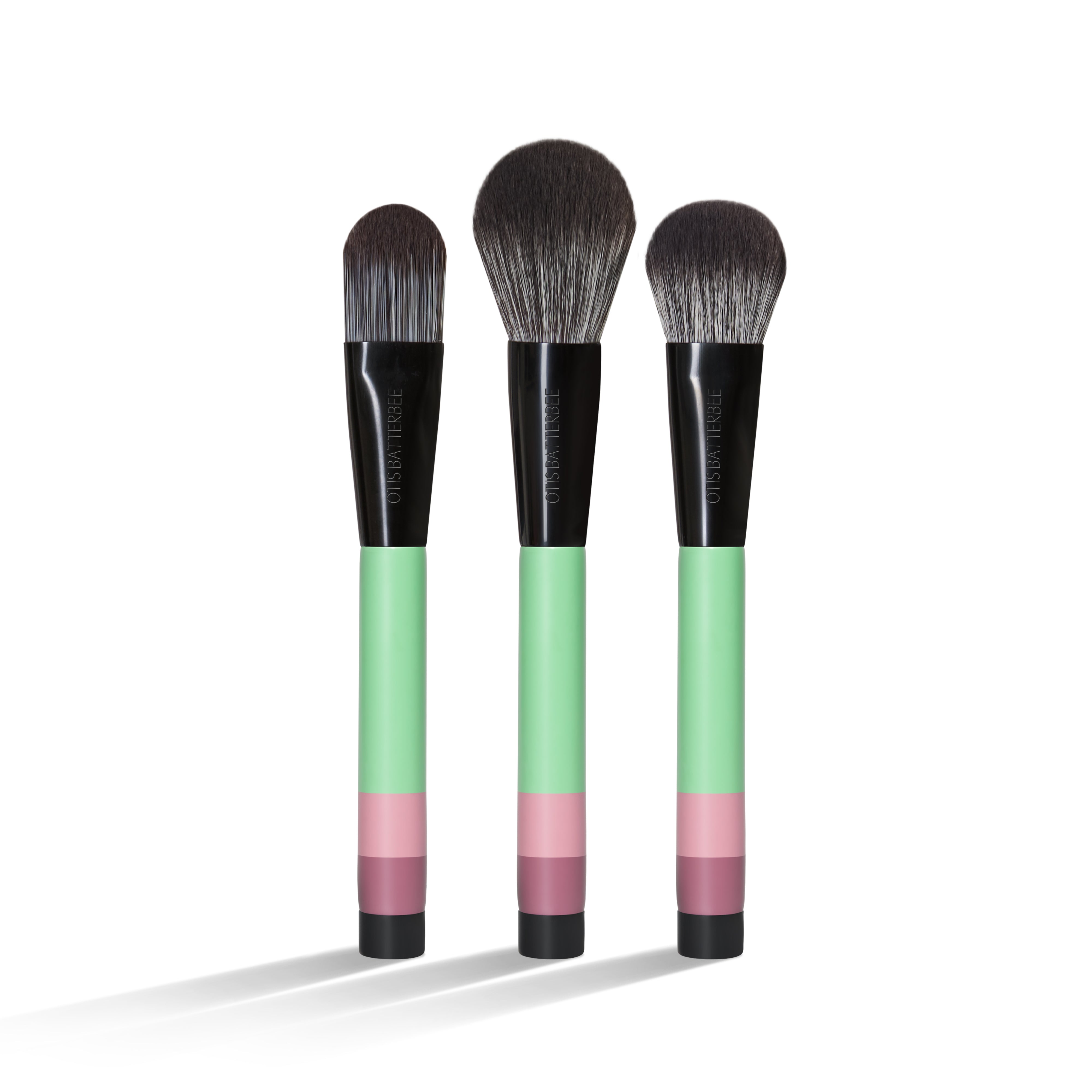 Otis Batterbee - Face Makeup Brush Set Verde Green