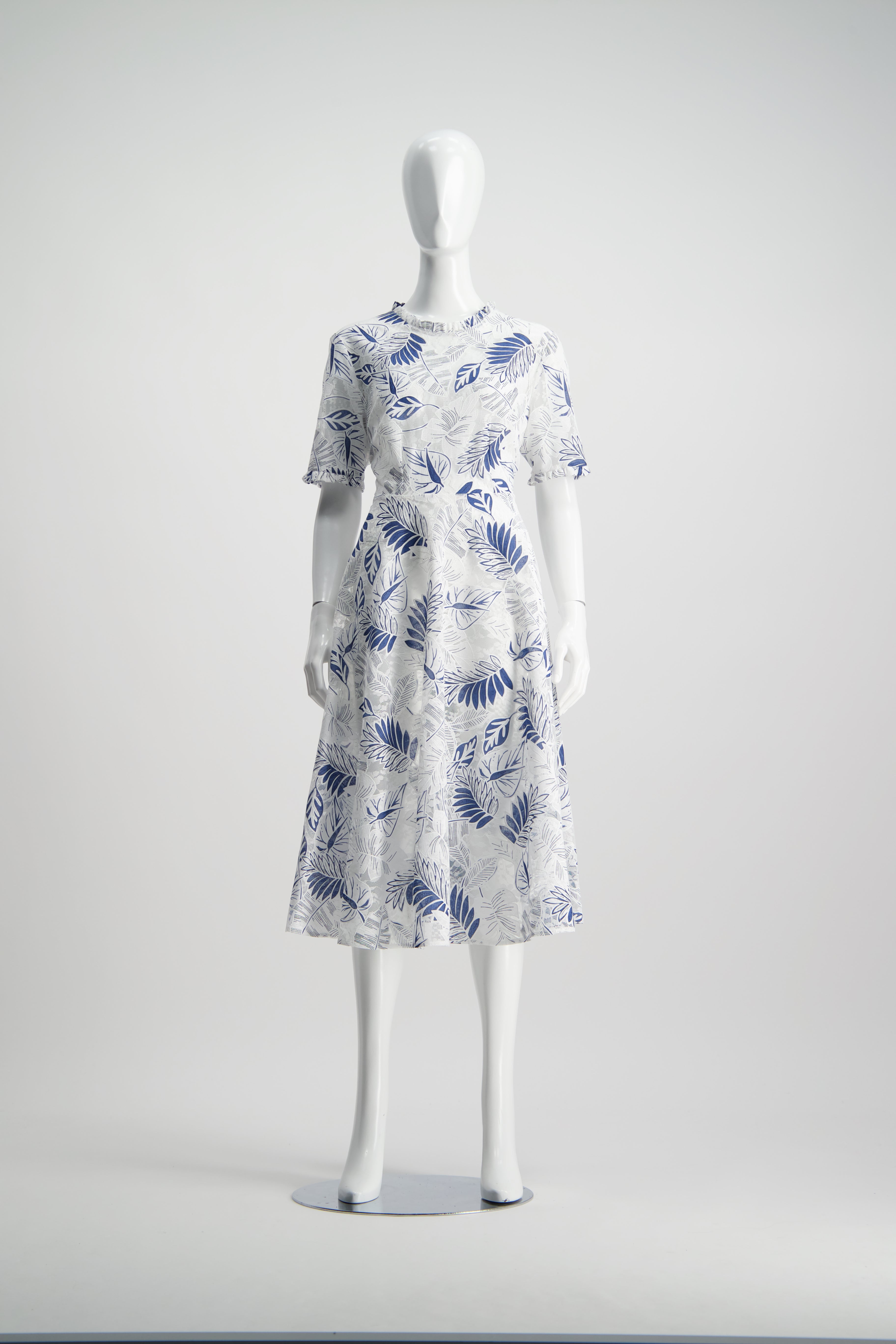 WORLD 4534 Proper Dress Navy Floral