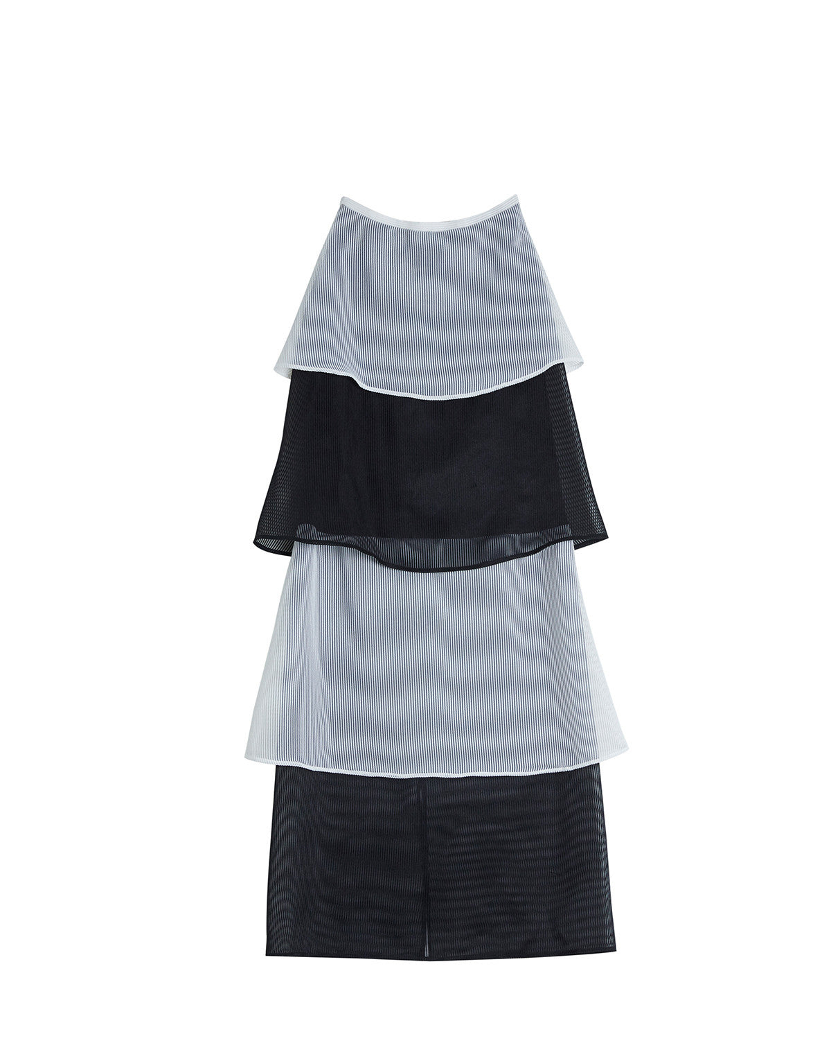 WORLD 4040 Flapper Skirt Black & White