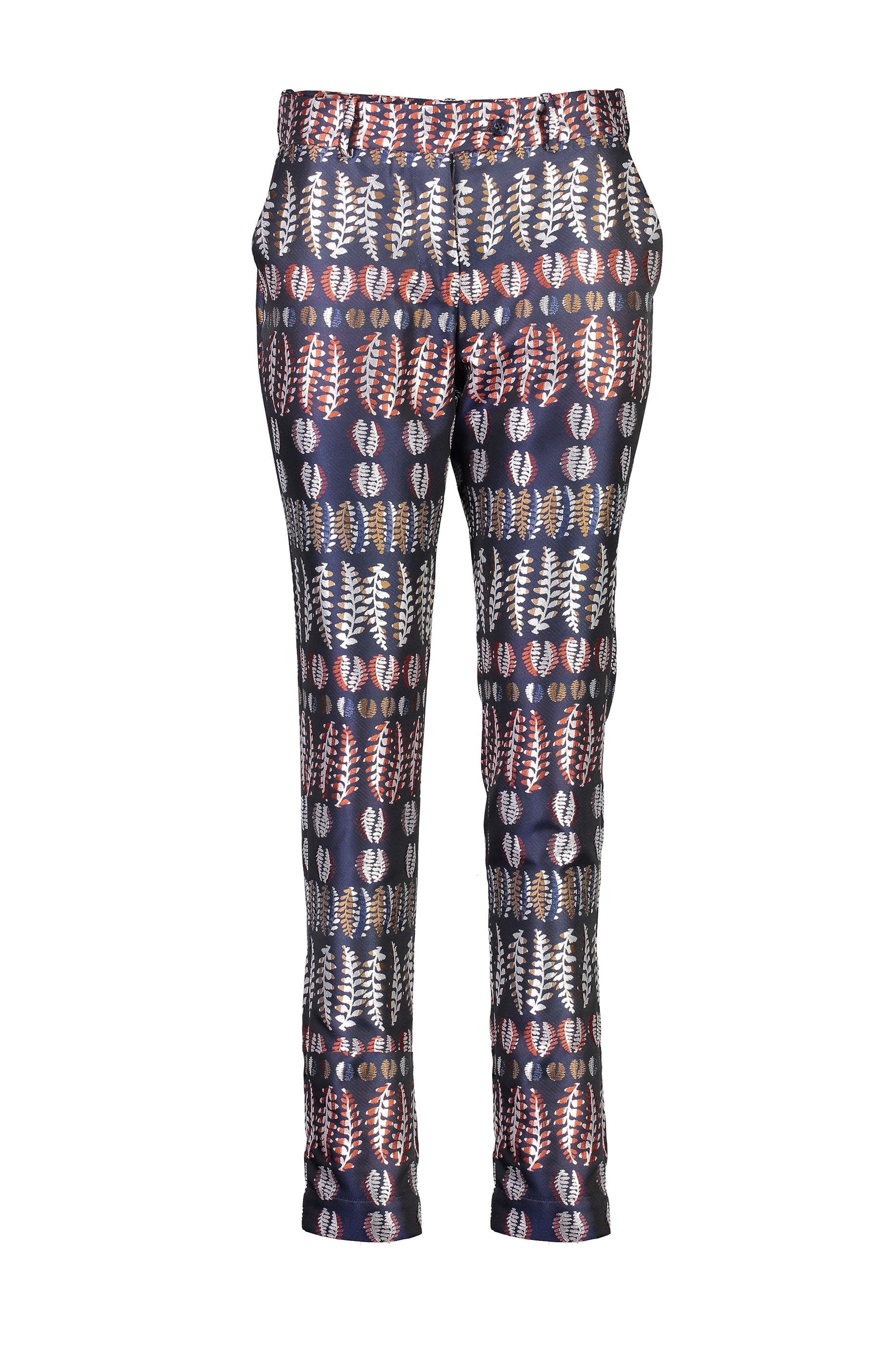 WORLD 4368 Staying Alive Trouser Navy Fern