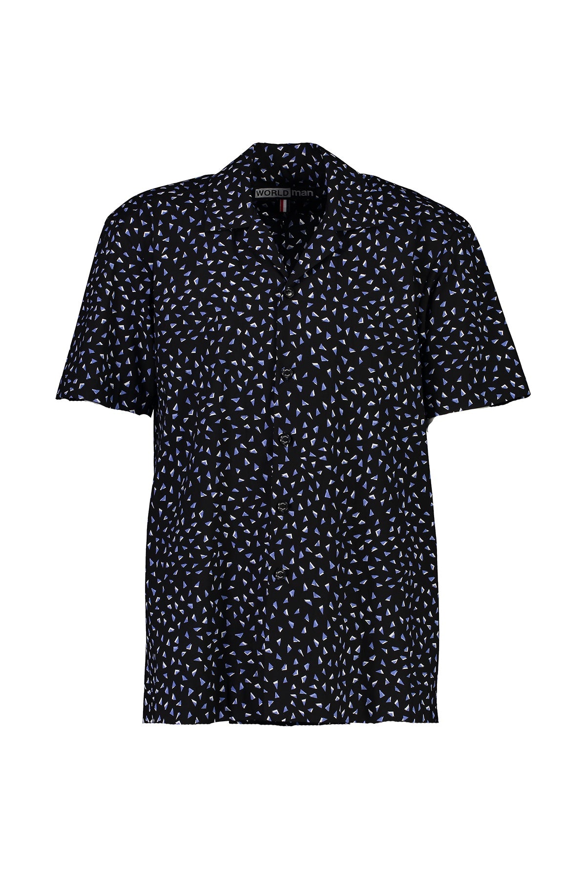 WORLDman 4565 False S/S Shirt Black