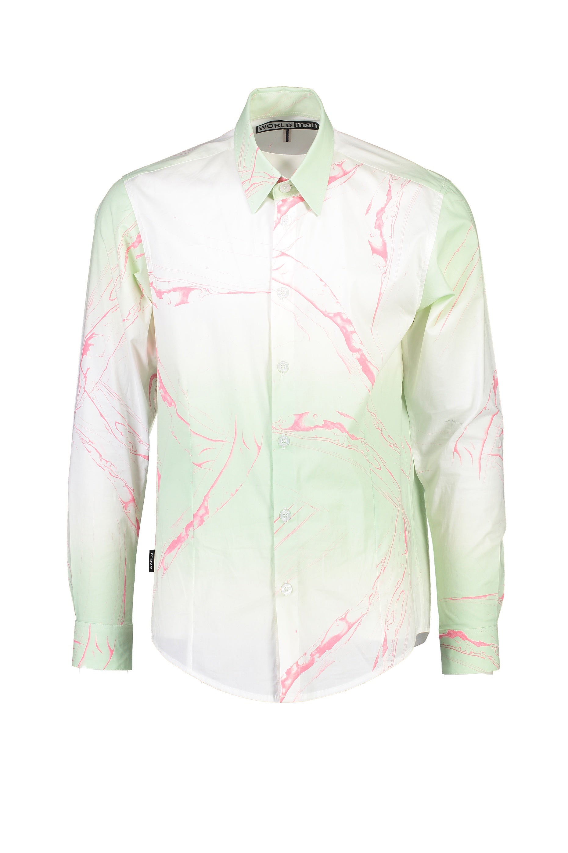 WORLDman 4405 Macho Man Shirt Green Marble