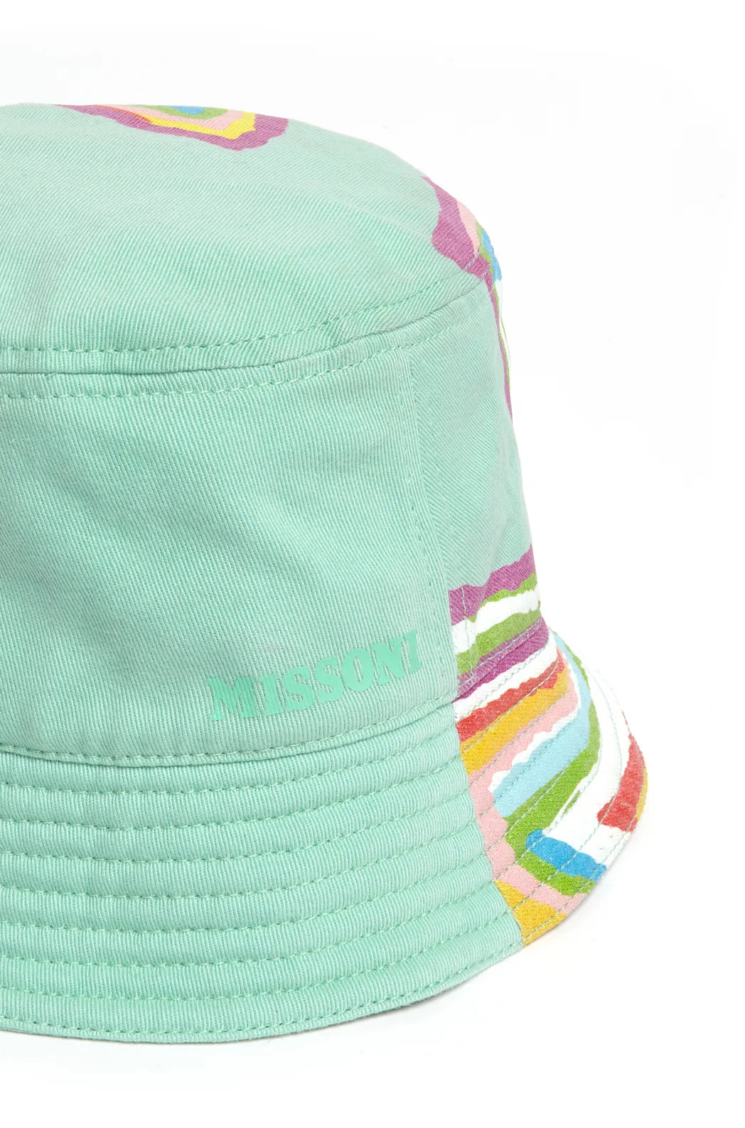 Missoni Bucket Hat Turquoise Cotton - D8562